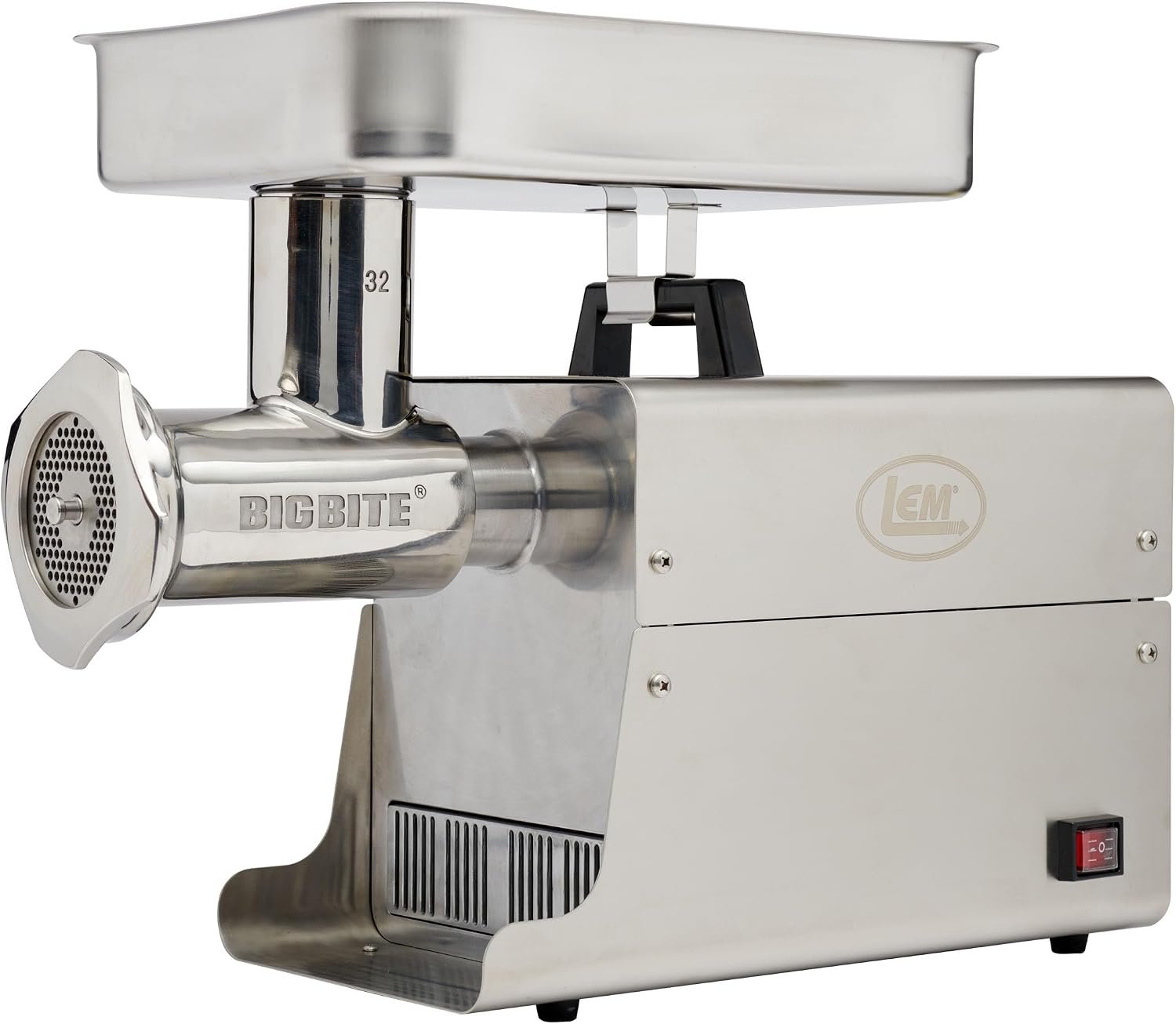 LEM BigBite #32 1.5 HP electric meat grinder