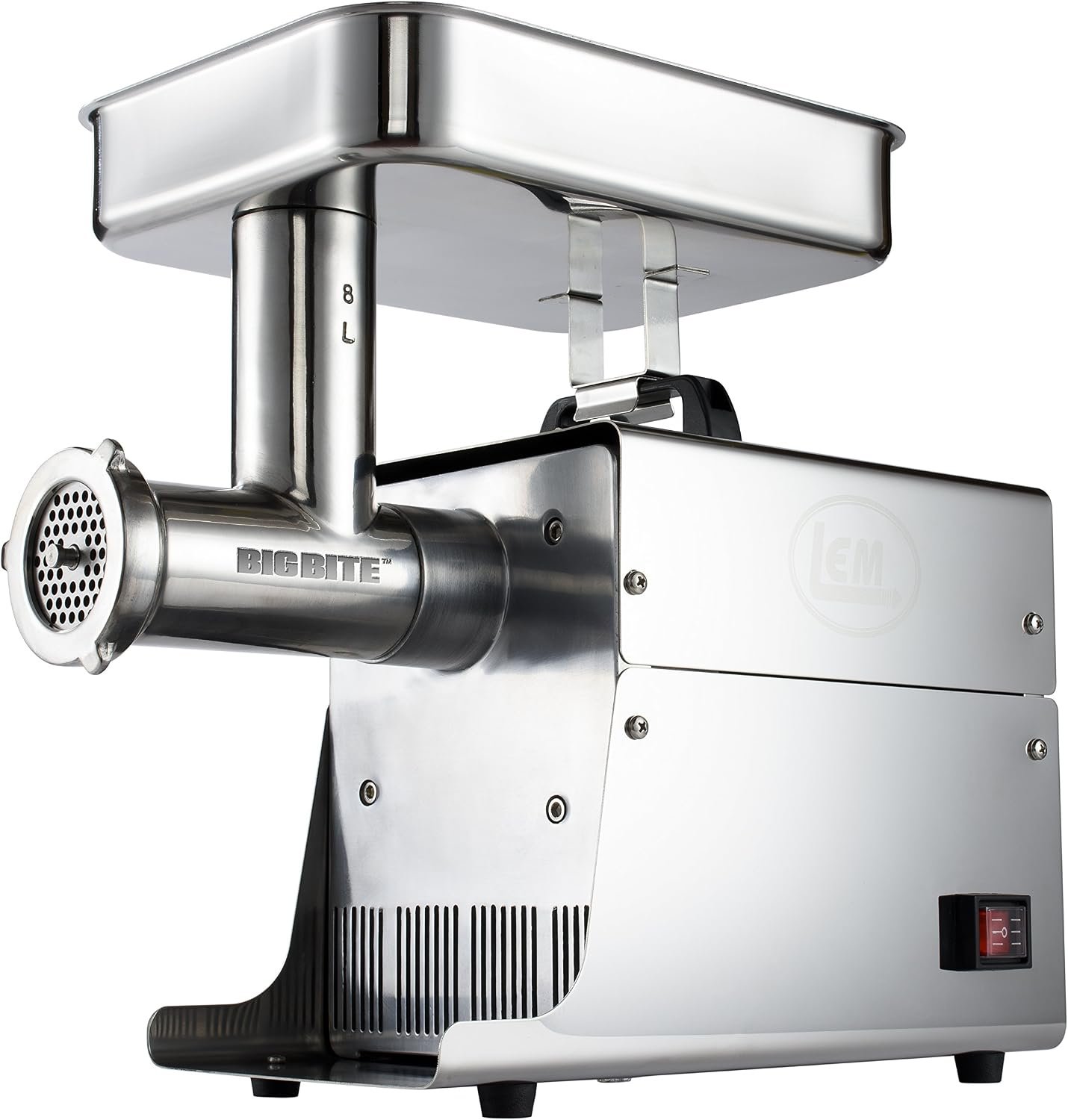 LEM Products W779A Stainless Steel Big Bite Electric #8-Meat Gri