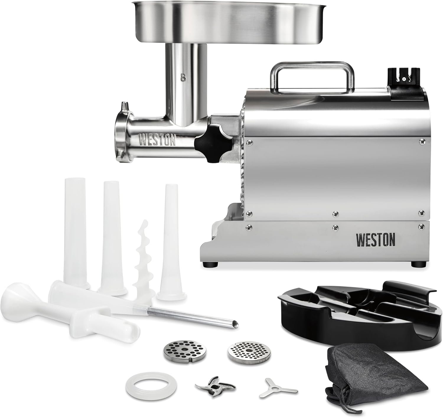 Weston Pro Series .75 HP electric meat grinder